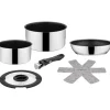 Clearance Set pentole da campeggio "academy mini" in acciaio inox Campeggio