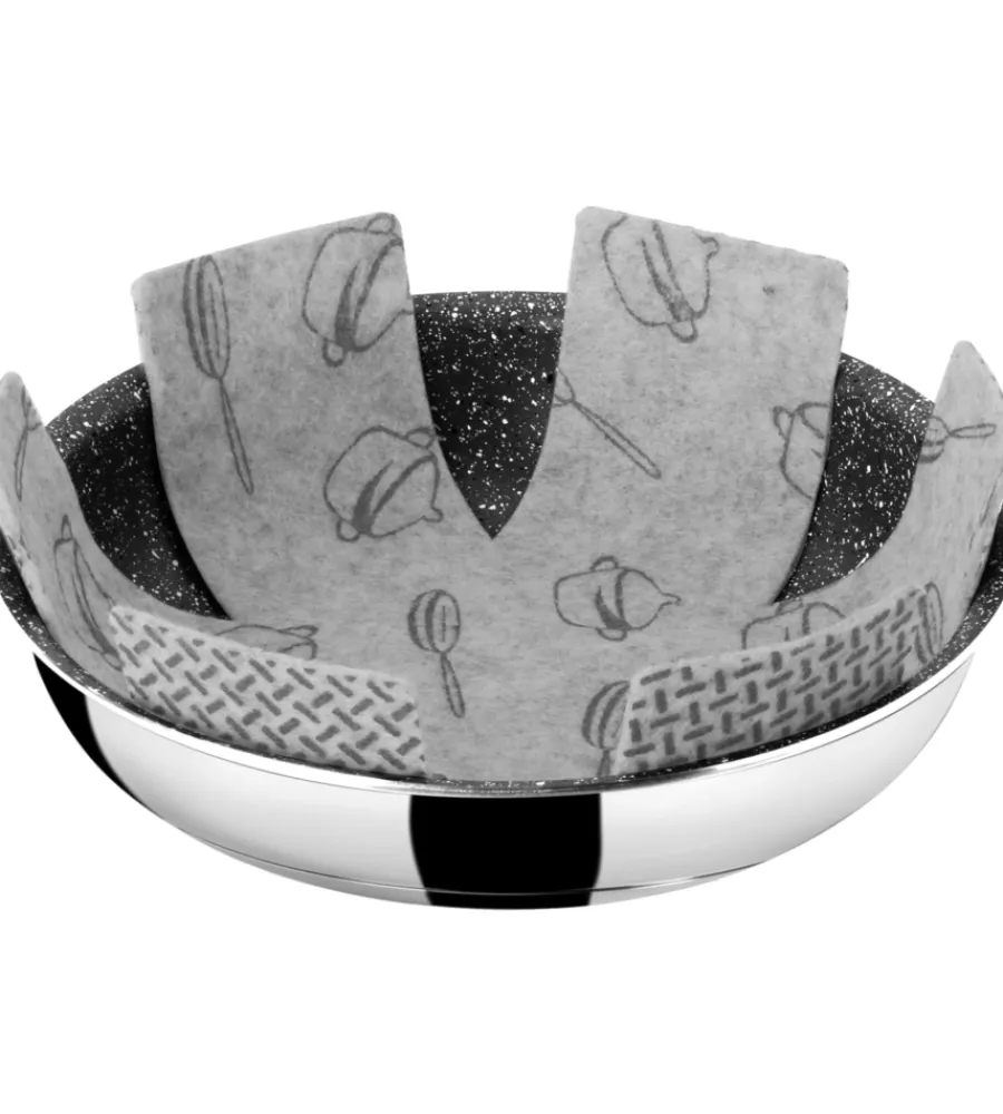 Clearance Set pentole da campeggio "academy mini" in acciaio inox Campeggio