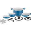 Campeggio-Brunner Set pentole da campeggio "carezza 7+1 ø 22" in alluminio