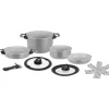 Brunner Campeggio|Set pentole da campeggio "fusion 7+1 ø 22" in alluminio e antiaderente