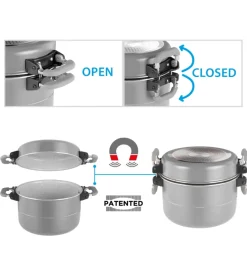 Brunner Campeggio|Set pentole da campeggio