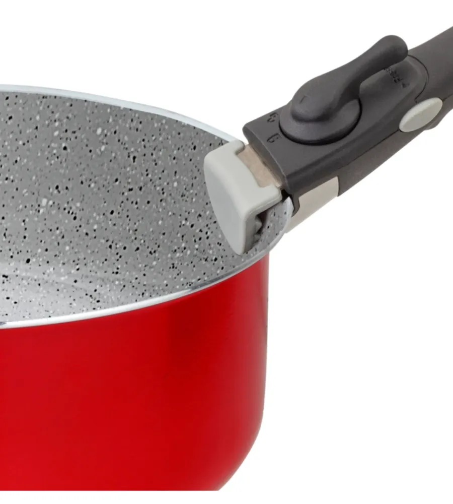 Campeggio-Brunner Set pentole da campeggio "cosmic 8+2" in alluminio antiaderente