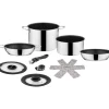 Online Set pentole da campeggio "academy high ng 7+1 ø 22" in acciaio inox antiaderente Campeggio