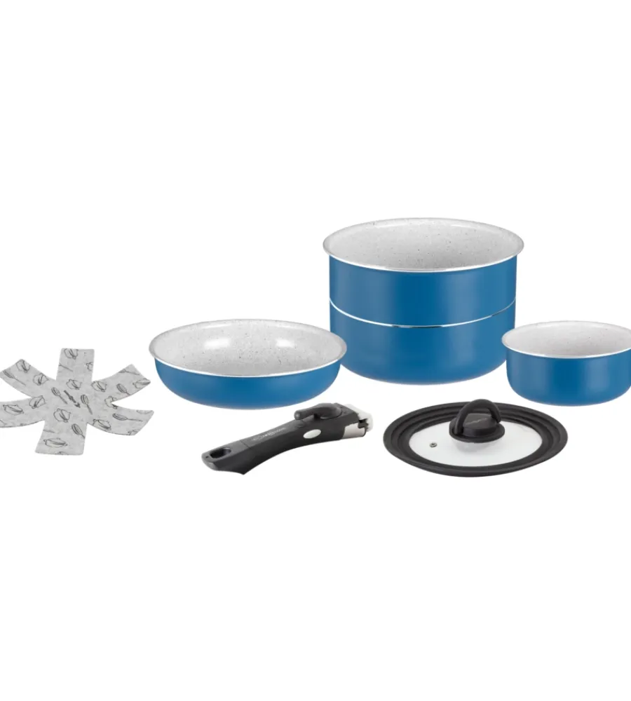 Online Set pentole da campeggio "carezza spacemaster ø 20" in alluminio Campeggio
