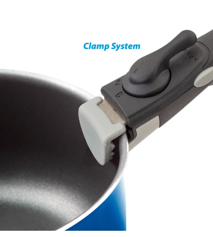 Brunner Campeggio|Set pentole da campeggio "skipper 7+1 ø 18" in alluminio antiaderente