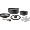 Campeggio-Brunner Set pentole da camperggio "pirate spacemaster ø 24" in alluminio antiaderente