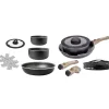 Set pentole da camperggio "pirate spacemaster ø 26" in alluminio antiaderente Campeggio