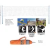 Giochi E Casette Bimbo- Set rete outdoor multisport beach volley beach tennis e pallavolo per bambini da esterno.