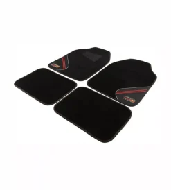 Oracle RedBull Racing Auto Interno|Set tappeti auto redbull "racing" nero e rosso 4 pezzi