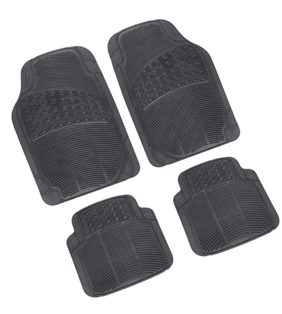 Auto Interno-Lampa Set tappeti per auto mirage edition 2 serie tappeti universali 4 pezzi - grigio 26907