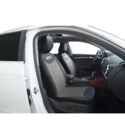 Sparco Auto Interno|Set universale coprisedili auto completo "spc1016" nero e grigio a nido d'ape