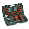 Barbecue-Ompagrill Set valigetta accessori barbecue - 18 pezzi