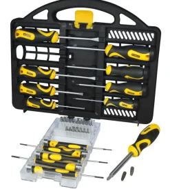Cacciaviti-Stanley Set valigetta "sthto-62141" completa di 34 pezzi