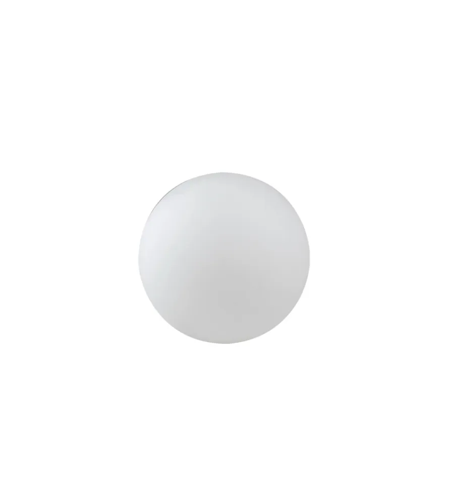 Illuminazione Per Esterno- Sfera da giardino "geco sfera" bianco 40cm, 1xe27