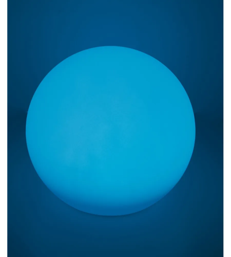 Illuminazione Per Esterno- Sfera da giardino led solare "geco" 40cm, 1,5w