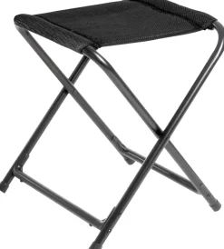 Brunner Campeggio|Sgabello pieghevole da campeggio "aravel vitachic stool" in alluminio e 3durafeel pro antracite 27x40x45 cm