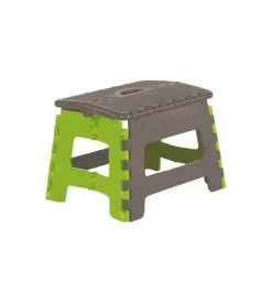 Scale E Sgabelli- Sgabello pieghevole salvaspazio "ministep" in plastica, altezza 29 cm