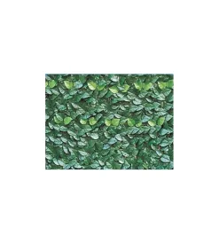 Reti, Recizioni E Cancelli Per Giardino|Siepe artificiale essenza in pvc con foglie lauro 300x150 cm