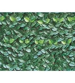 Best Siepe artificiale essenza in pvc con foglie lauro 300x100 cm Reti, Recizioni E Cancelli Per Giardino