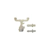 Sifoni|Sifone a bottiglia a 2 vie 1 1/4" e 1 1/2" x 32 - 40 mm., per cucina