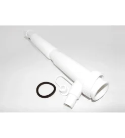 Outlet Sifone estensibile con attacco lavatrice 1/2 x 32 - 40 mm., per cucina Sifoni