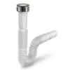 Kam Rubinetti Vari|Sifone esterno per fontane da giardino in pvc allungabile da 1"1/4