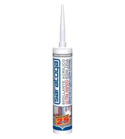 Saratoga Siliconi E Sigillanti|Sigillante acrilico ultrarapido grigio 300 ml - .