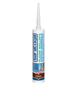 Siliconi E Sigillanti-Saratoga Silicone marrone 280 ml - .