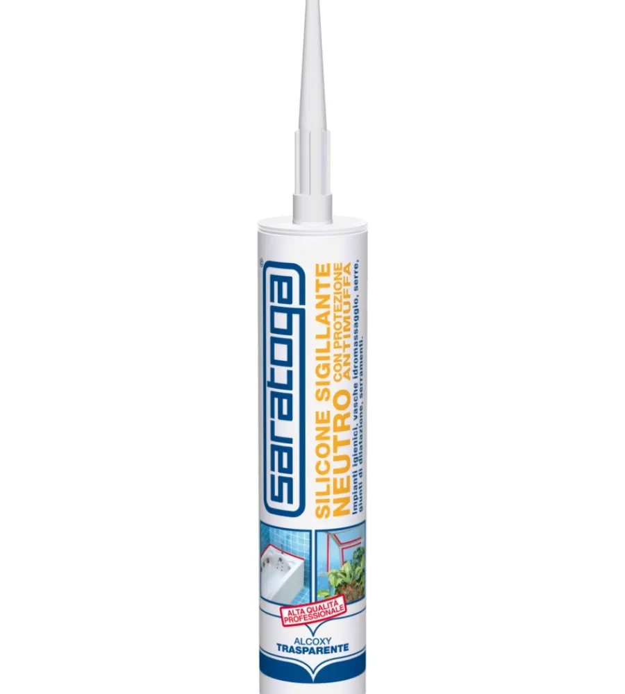 Discount Silicone neutro colore trasparente 280 ml - . Siliconi E Sigillanti