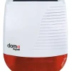 Allarmi|Sirena allarme da esterno autoalimentata a batteria a controllo wireless