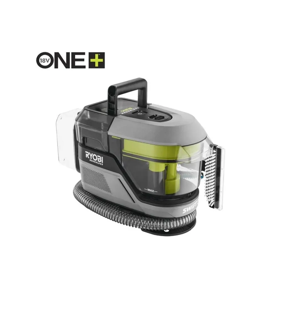 Ryobi Aspirazione|Smacchiatore multisuperfici a batteria brushless "rdc18bl-0" 18v solo corpo macchina
