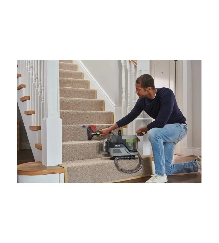 Ryobi Aspirazione|Smacchiatore multisuperfici a batteria brushless "rdc18bl-0" 18v solo corpo macchina