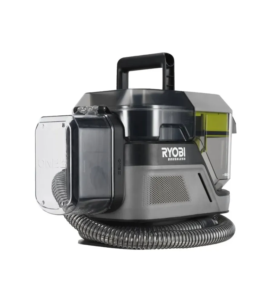 Ryobi Aspirazione|Smacchiatore multisuperfici a batteria brushless "rdc18bl-0" 18v solo corpo macchina
