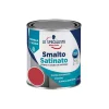 Smalti All' Acqua- Smalto acqua satinato 0,5 lt. rosso