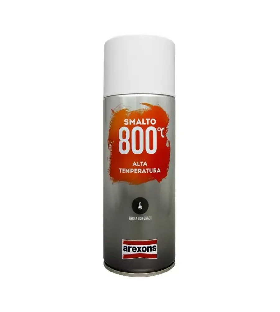Vernici Spray-Arexons Smalto acrilico alta temperatura nero ml400