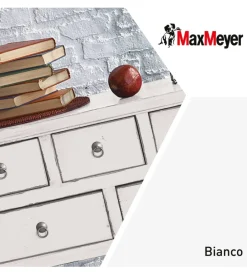 Max Meyer Smalti All' Acqua|Smalto all'acqua acril-poliuretanico "brillante" colore bianco, 125 ml