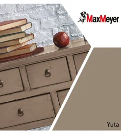 Max Meyer Smalti All' Acqua|Smalto all'acqua acril-poliuretanico "brillante" colore yuta, 125 ml