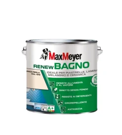 Sale Smalto all'acqua bagno "renew" bianco perla 2 lt Smalti Speciali