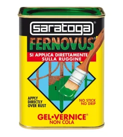 Smalti Antiruggine-Saratoga Smalto gel antiruggine "fernovus" verde prato 750 ml