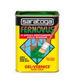 Smalti Antiruggine-Saratoga Smalto gel antiruggine "fernovus" verde scuro 750 ml