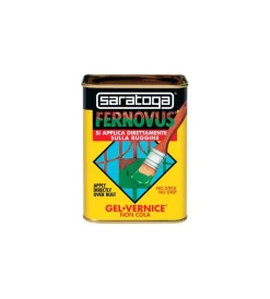 Smalti Antiruggine-Saratoga Smalto gel antiruggine "fernovus" micaceo grigio grafite 750 ml