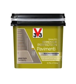 Smalto multi-materiale rinnovare perfection - pavimenti - grigio talpa satinato - 0,75 litri Smalti Speciali
