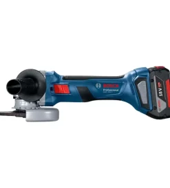 Bosch Smerigliatrici|Smerigliatrice angolare a batteria gws 18v-7 125mm con 2 batterie 18v 4ah professionale blu