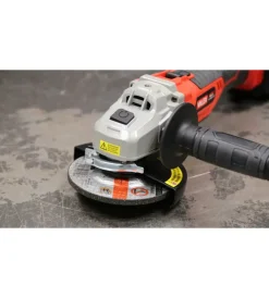 Valex Smerigliatrici|Smerigliatrice angolare a batteria "m-sma1 18", con batteria da 3 ah e caricabatterie
