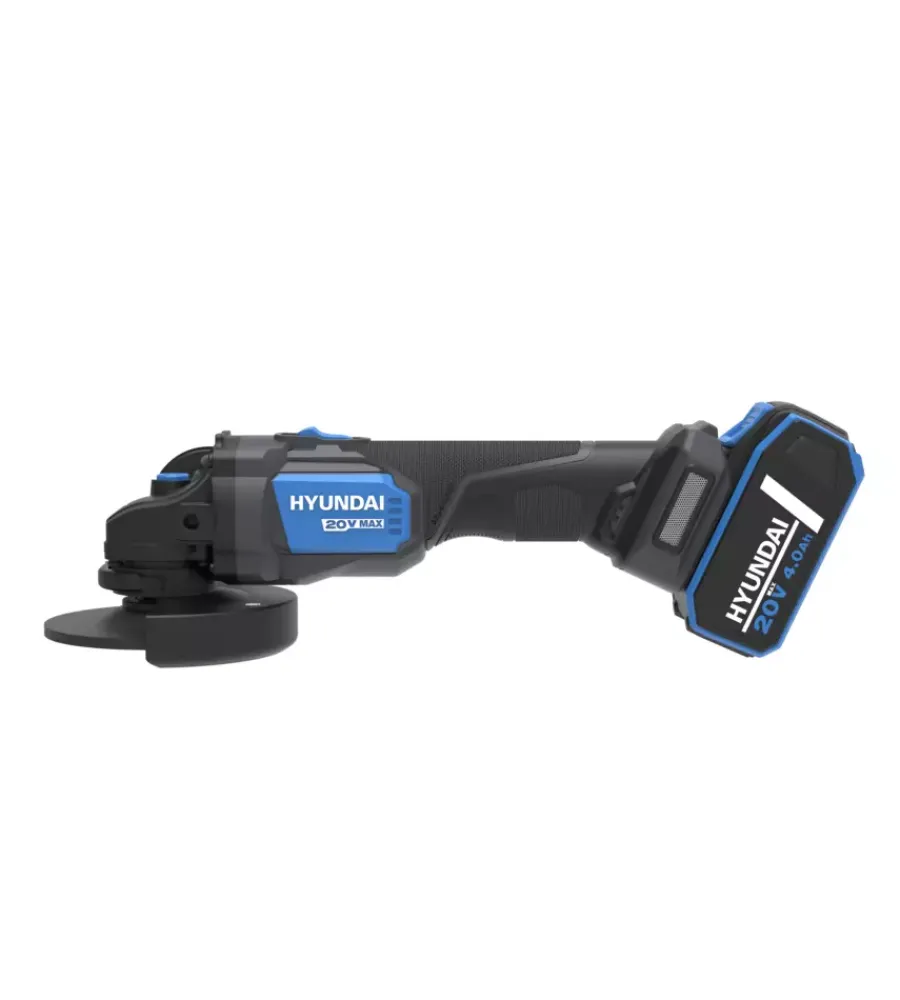 Hyundai Smerigliatrici|Smerigliatrice angolare a batteria disco 125 mm 20v, solo corpo macchina - cod. 25858