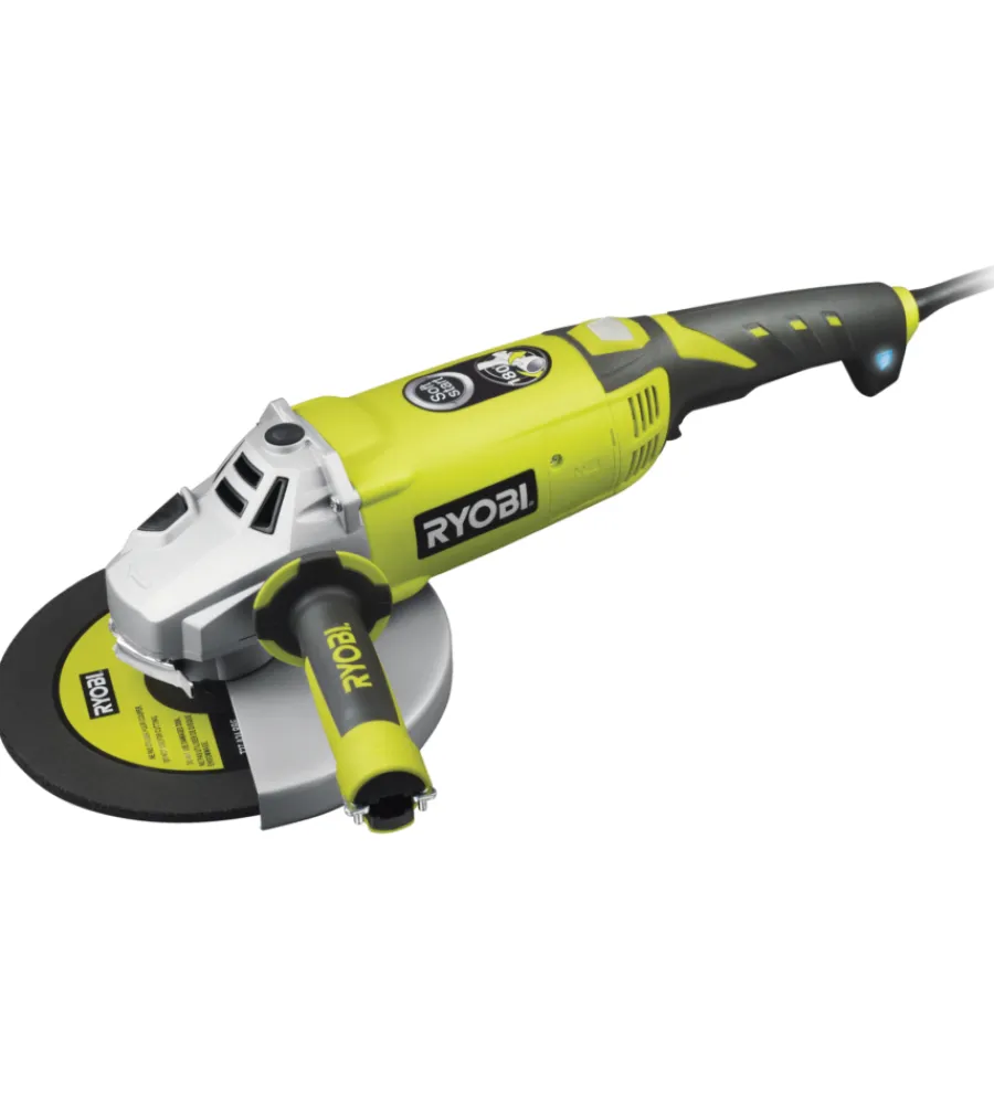 Ryobi Smerigliatrici|Smerigliatrice angolare elettrica "eag2000rs" 2000 w 230 mm