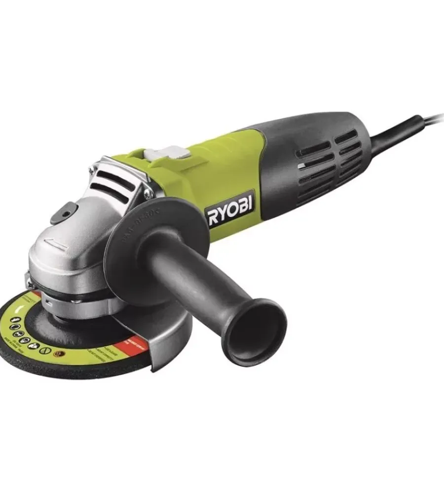 Smerigliatrici-Ryobi Smerigliatrice angolare elettrica "rag600-115g" 600 watt