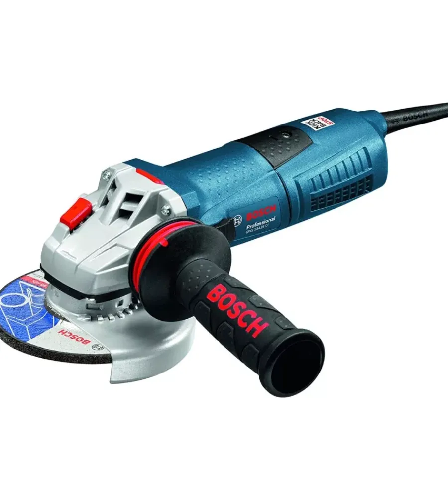 Smerigliatrici-Bosch Smerigliatrice angolare gws13-125ci 125mm 1300w professionale blu