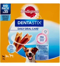 Stick-Pedigree Snack igiene orale per cani di taglia piccola "dentastix", 35 pezzi