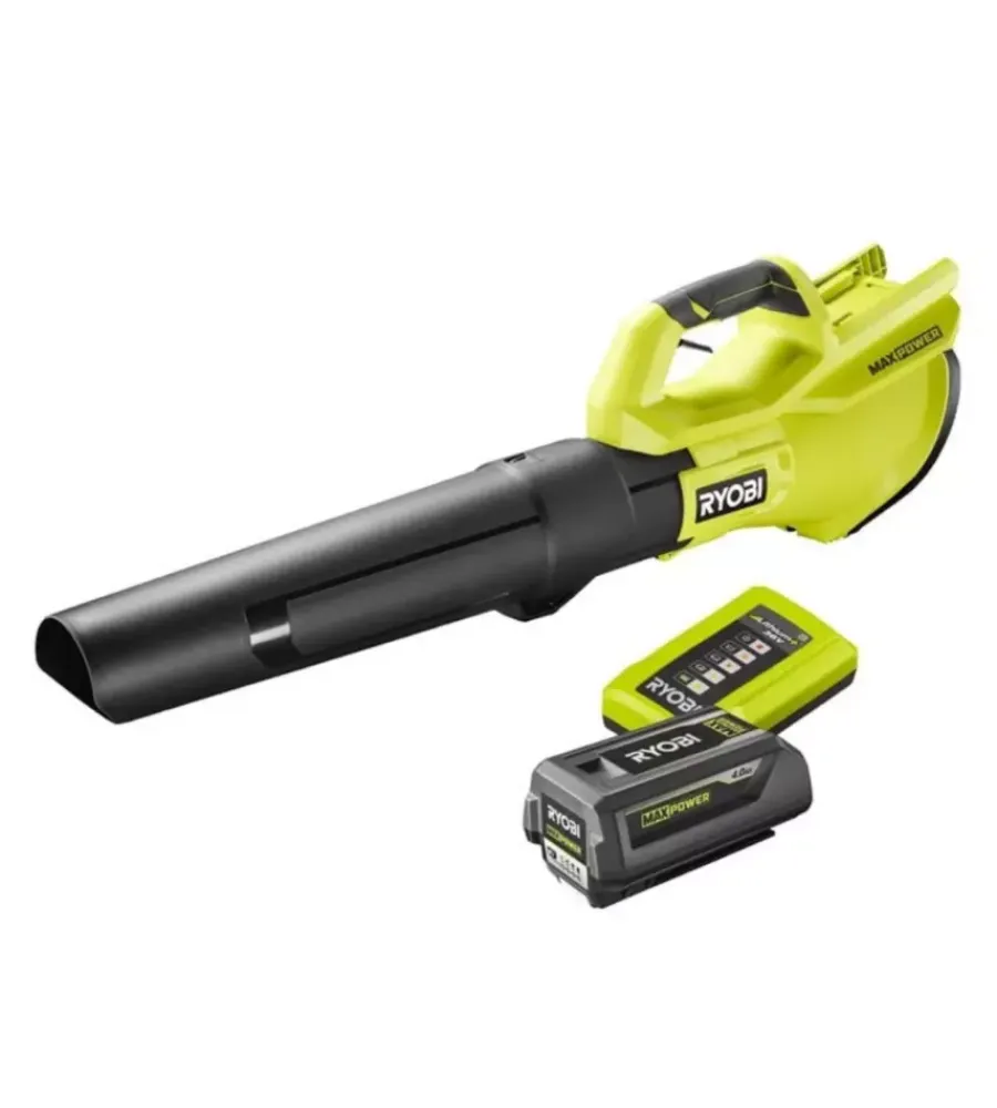 Soffiatore a batteria "ry36blb-140" con turbina jet 36v 4ah e caricabatterie Soffiatori E Aspiratori